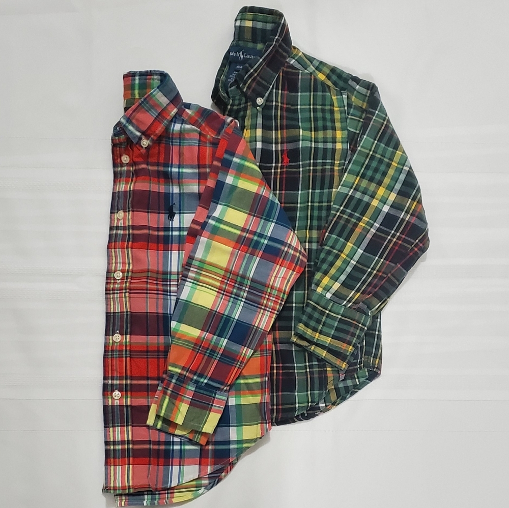 Ralph Lauren Bundle Boys Button Down Shirts